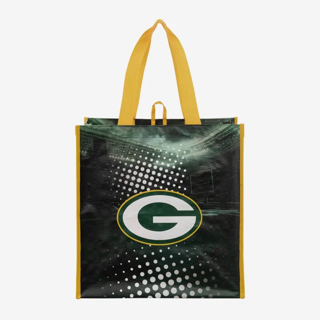Green Bay Packers Lot de 4 sacs à provisions réutilisables