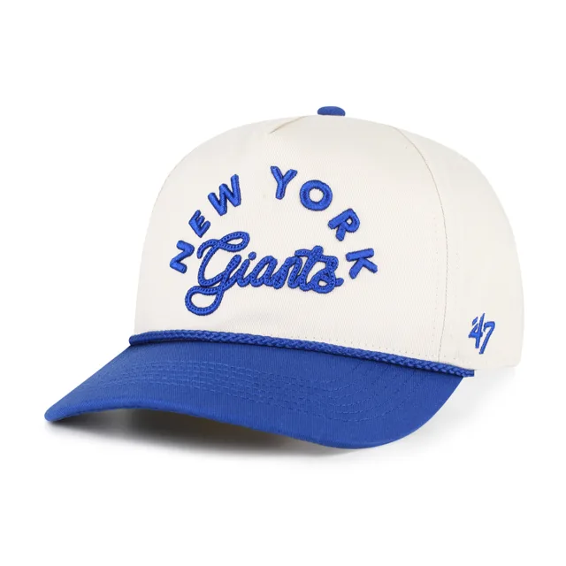 New York Giants ROPE SCRIPT '47 HITCH RF POUR FEMMES COUPE RELAXÉE