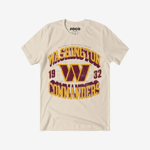 Washington Commanders T-shirt avec mot-symbole arqué