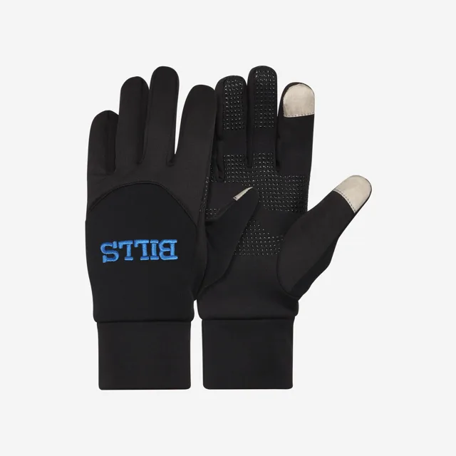 Gants de textos en néoprène avec mot-symbole Buffalo Bills