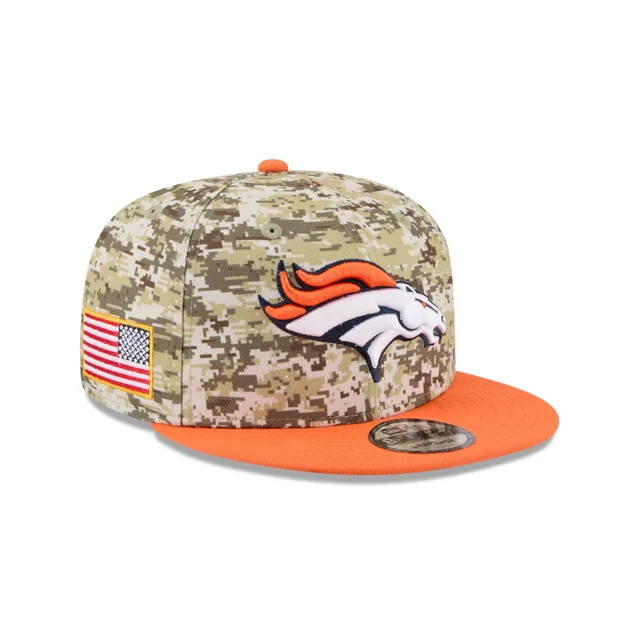 Denver Broncos 2025 Salut au service Fan Gear 9FIFTY Snapback Hat