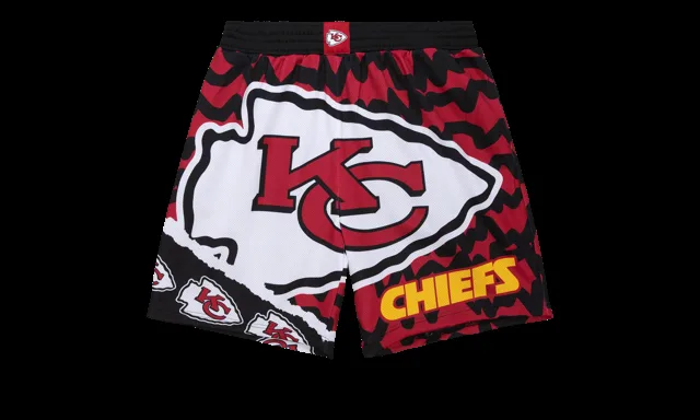 Short sublimé NFL Jumbotron 2.0 "Kansas City Chiefs" PSHR1220 KCCYYPPPPBKRD