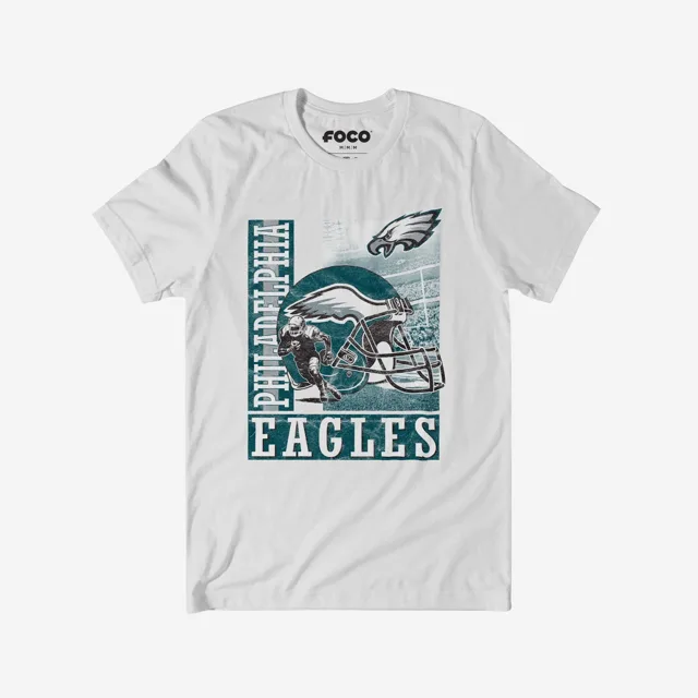 T-shirt Philadelphia Eagles avec casque Dash