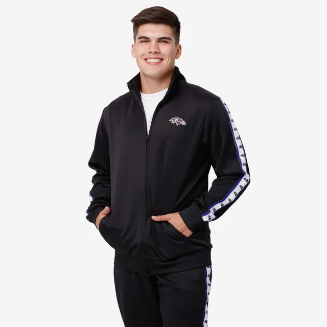 Baltimore Ravens Veste de survêtement à logo rayé