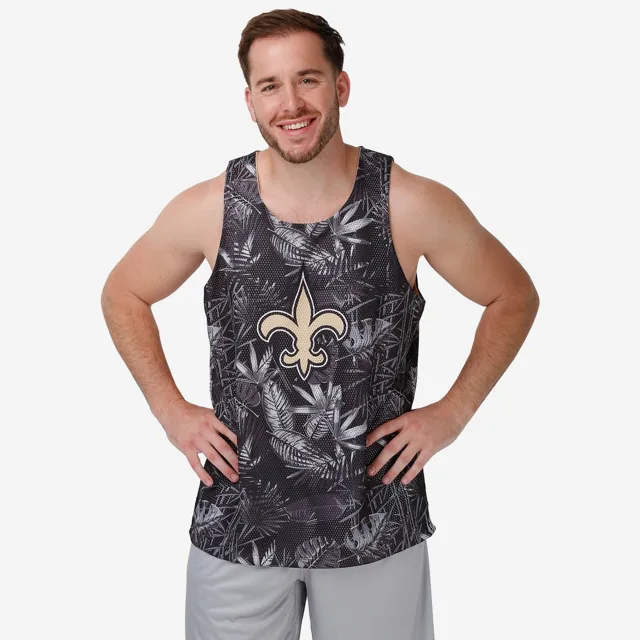 New Orleans Saints Haut sans manches réversible à fleurs