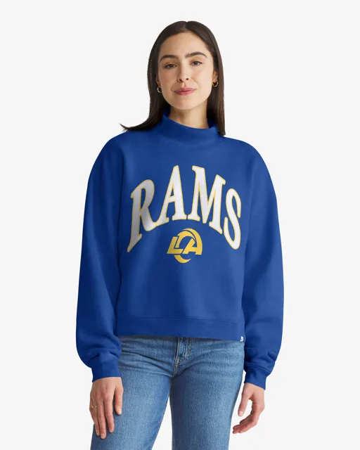 Los Angeles Rams PULL À COL MONTANT VANTAGE '47 POUR FEMME
