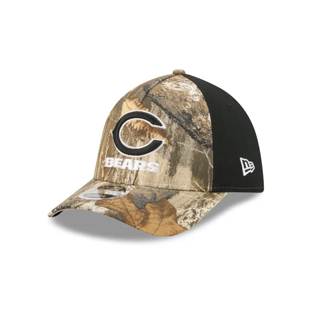 Chicago Bears Poly Realtree 39THIRTY Chapeau extensible à cadre en M M-Crown