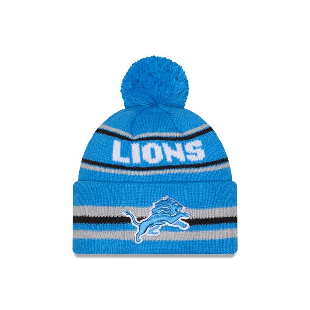 Detroit Lions Bonnet classique en tricot à pompon