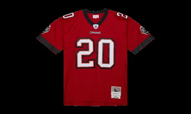 Maillot NFL Ronde Barber Dark "2002 Tampa Bay Buccaneers - Scarlet" LGJY6872 TBB02RBRSCAR