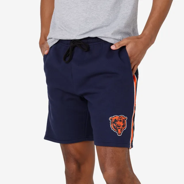 Chicago Bears Short en polaire à rayures latérales