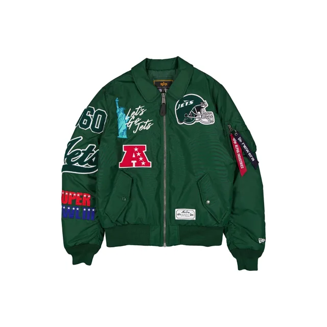 Veste de vol Alpha Industries x New York Jets MA-1