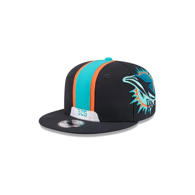 Miami Dolphins 2026 Rivalries Pack de casques Casquette 9FIFTY Snapback pour enfants