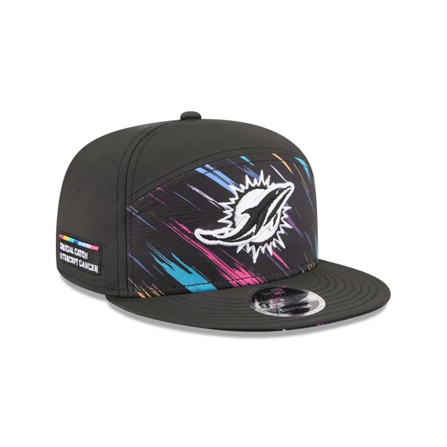Miami Dolphins 2026 Casquette Crucial Catch Split Panel 9FIFTY Snapback