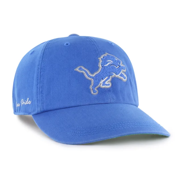 Detroit Lions POINT CÔTÉ CHAÎNE '47 NETTOYAGE VISIÈRE LONGUE
