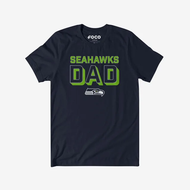 T-shirt papa de l'équipe Seattle Seahawks
