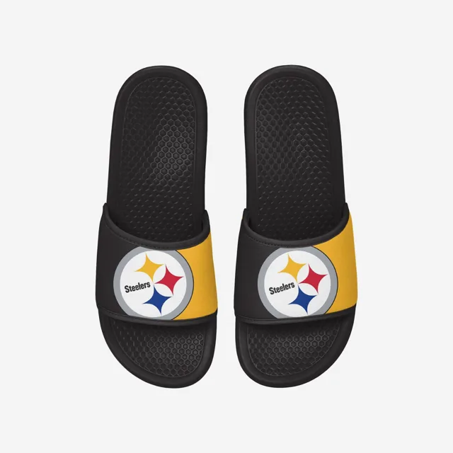 Diapositive de logo principal de couleur d'équipe Pittsburgh Steelers