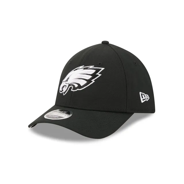 Philadelphia Eagles Poly Noir & Blanc 39THIRTY M-Crown Stretch Fit Chapeau