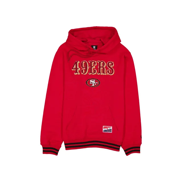 San Francisco 49ers Sweat à capuche avec logo en feutre