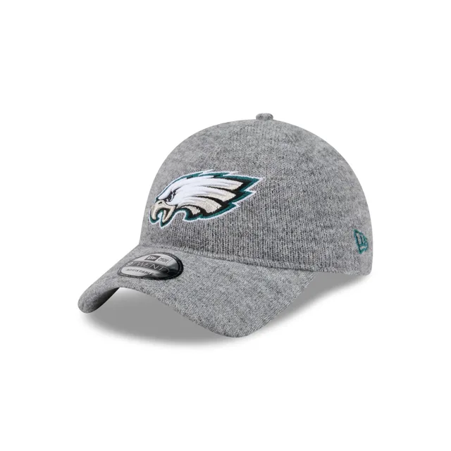 Philadelphia Eagles Chapeau réglable en laine grise 9TWENTY