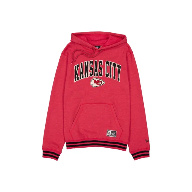 Sweat à capuche académique Kansas City Chiefs Throwback