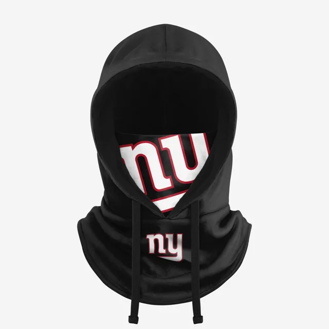 New York Giants Guêtre à capuche noire avec cordon de serrage