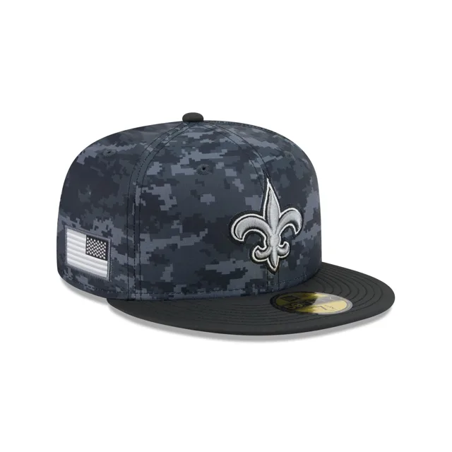 New Orleans Saints 2026 Salut au service 59FIFTY Chapeau ajusté