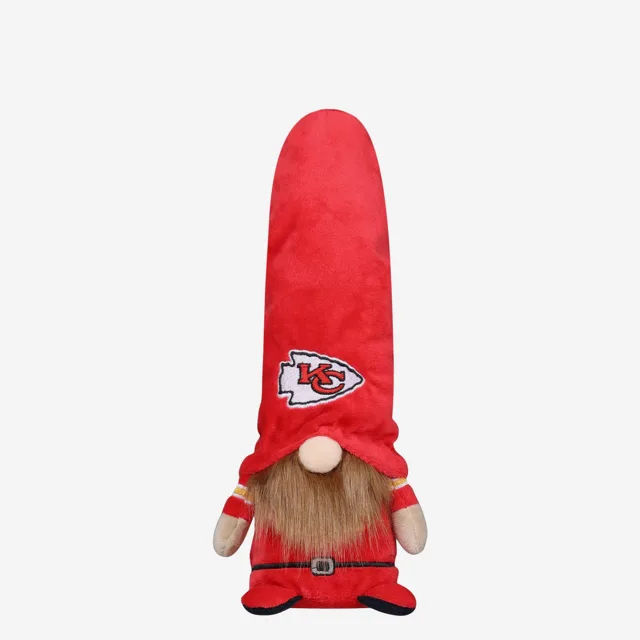 Kansas City Chiefs Bonnet barbu en peluche Gnome