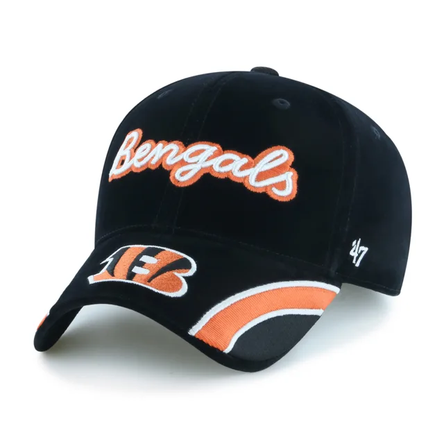 Cincinnati Bengals VELVET DENIM SCRIPT '47 FEMME MVP