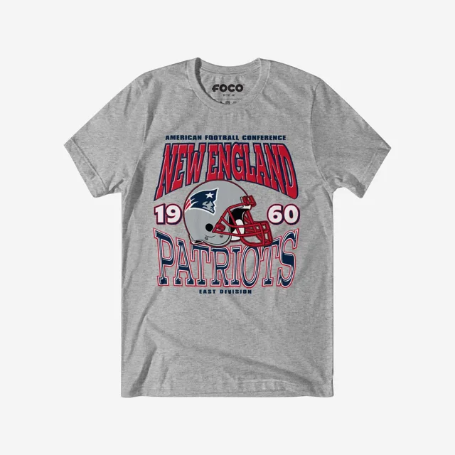 New England Patriots T-shirt casque d'équipe classique
