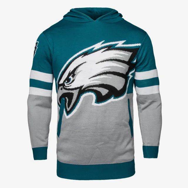 Philadelphia Eagles Pull à capuche avec grand logo