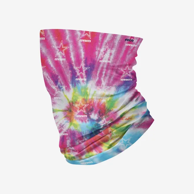 Dallas Cowboys Écharpe guêtre pastel tie-dye