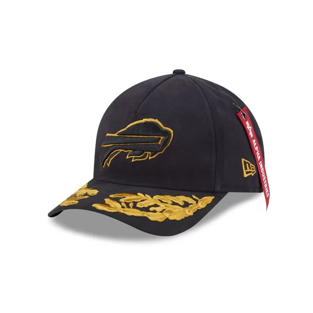 Alpha Industries x Buffalo Bills Casquette Snapback noire 9FORTY M-Crown A-Frame