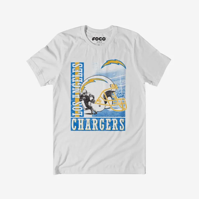 T-shirt Los Angeles Chargers avec casque Dash