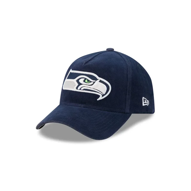 Seattle Seahawks Chapeau ajusté en velours côtelé Wale 59FORTY A-Frame