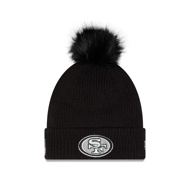 San Francisco 49ers 2026 Salut au service Bonnet en tricot à pompon pour femmes