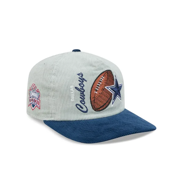 Dallas Cowboys Pack Rétro Team Ball 19TWENTY Casquette Snapback