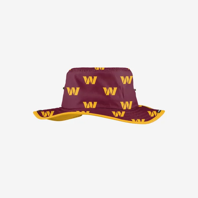 Washington Commanders Chapeau Boonie hybride mini imprimé pour femme