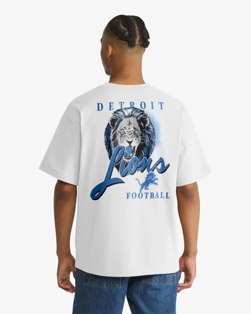 Detroit Lions BACKER SCRIPT ILLUSTRÉ '47 FOUNDATION TEE