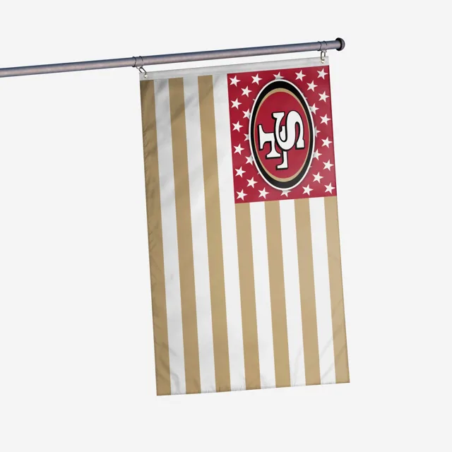 San Francisco 49ers Drapeau horizontal des étoiles américaines