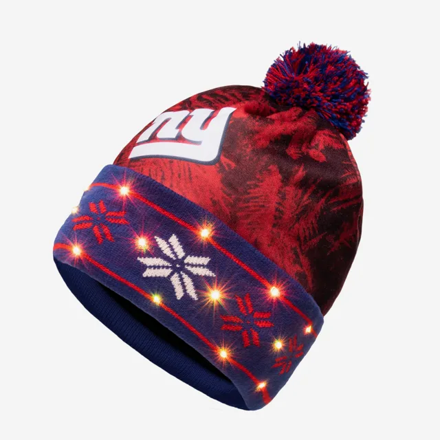 Bonnet lumineux New York Giants avec grand logo