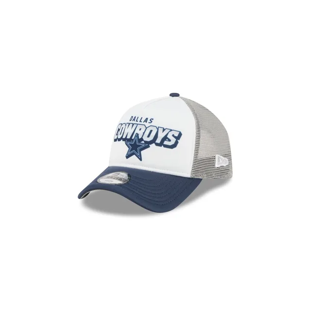 Dallas Cowboys Shine Casquette de camionneur A-Frame 9FORTY pour enfants