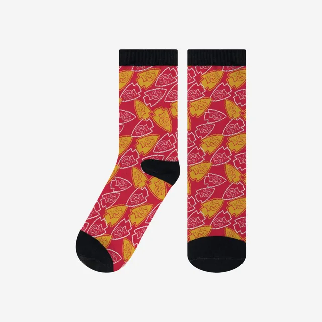 Chaussettes Kansas City Chiefs Logo Blast