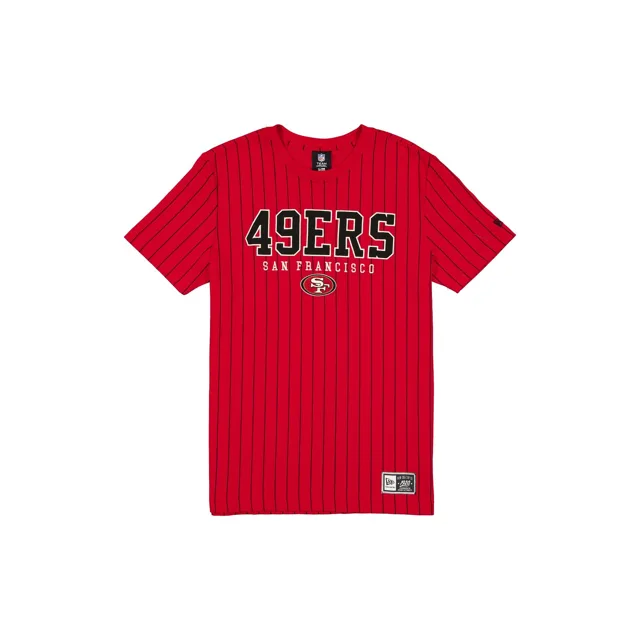 San Francisco 49ers T-shirt universitaire à fines rayures