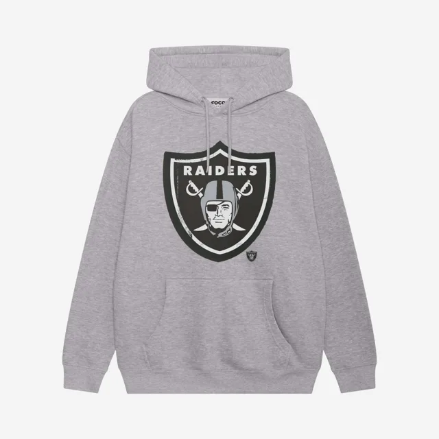 Las Vegas Raiders Sweat à capuche avec logo rivet