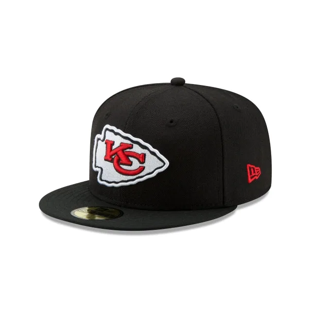 Kansas City Chiefs Casquette ajustée 59FIFTY noire