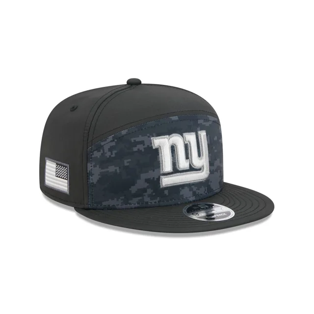 New York Giants 2026 Salut au service Panneau divisé 9FIFTY Snapback Hat