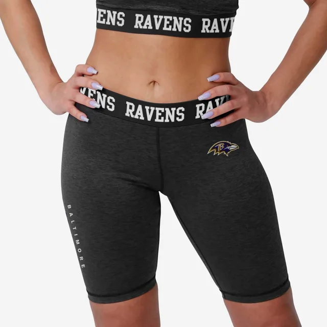 Baltimore Ravens Short de vélo statique Team Color pour femme
