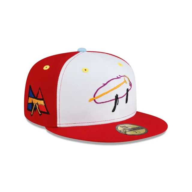 Buffalo Bills Billustration par Mason 59FIFTY Chapeau ajusté