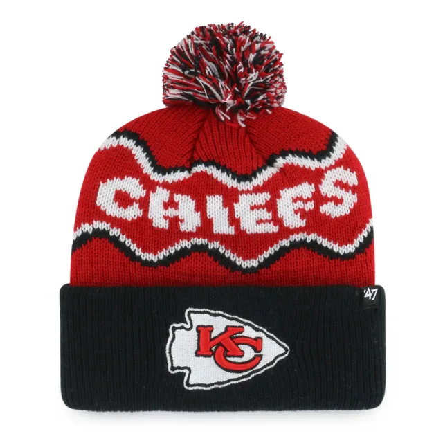 Kansas City Chiefs SQUIGGLE SCRIPT '47 MANCHETTE ENFANT TRICOT