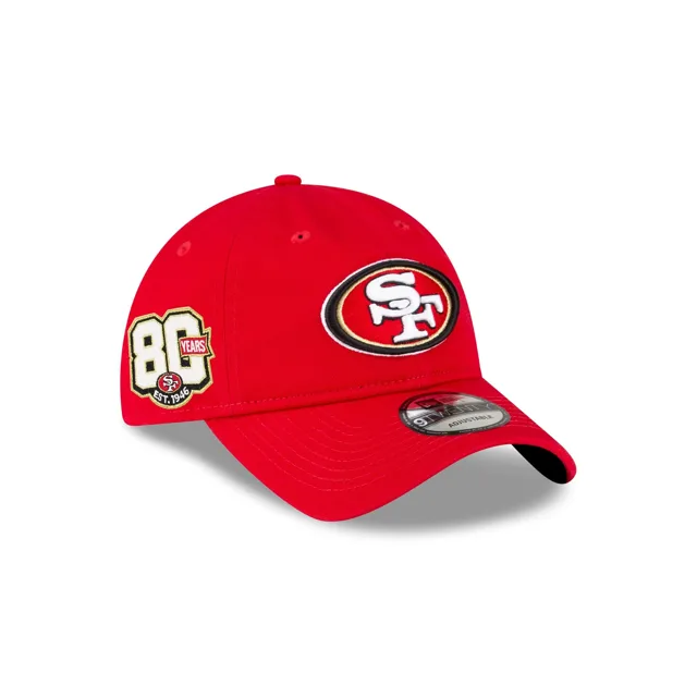 San Francisco 49ers 80e anniversaire Sidepatch 9TWENTY Chapeau réglable